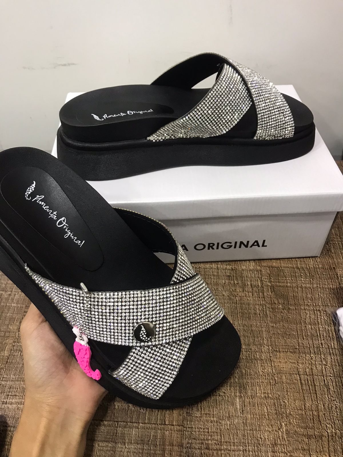 BIRKEN COM STRASS EM X PIMENTA ORIGINAL REF 7105P