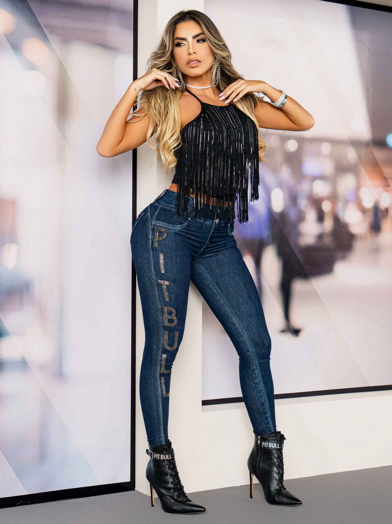 Calça Feminina Preços De Roupas Pit Bull Jeans Calça Skinny