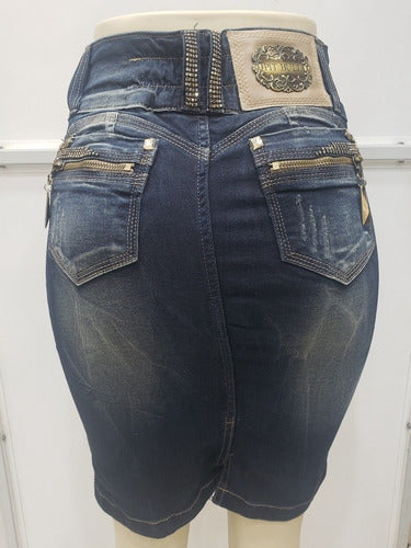 Saia Secretária Pit Bull Jeans Original Ref 18978