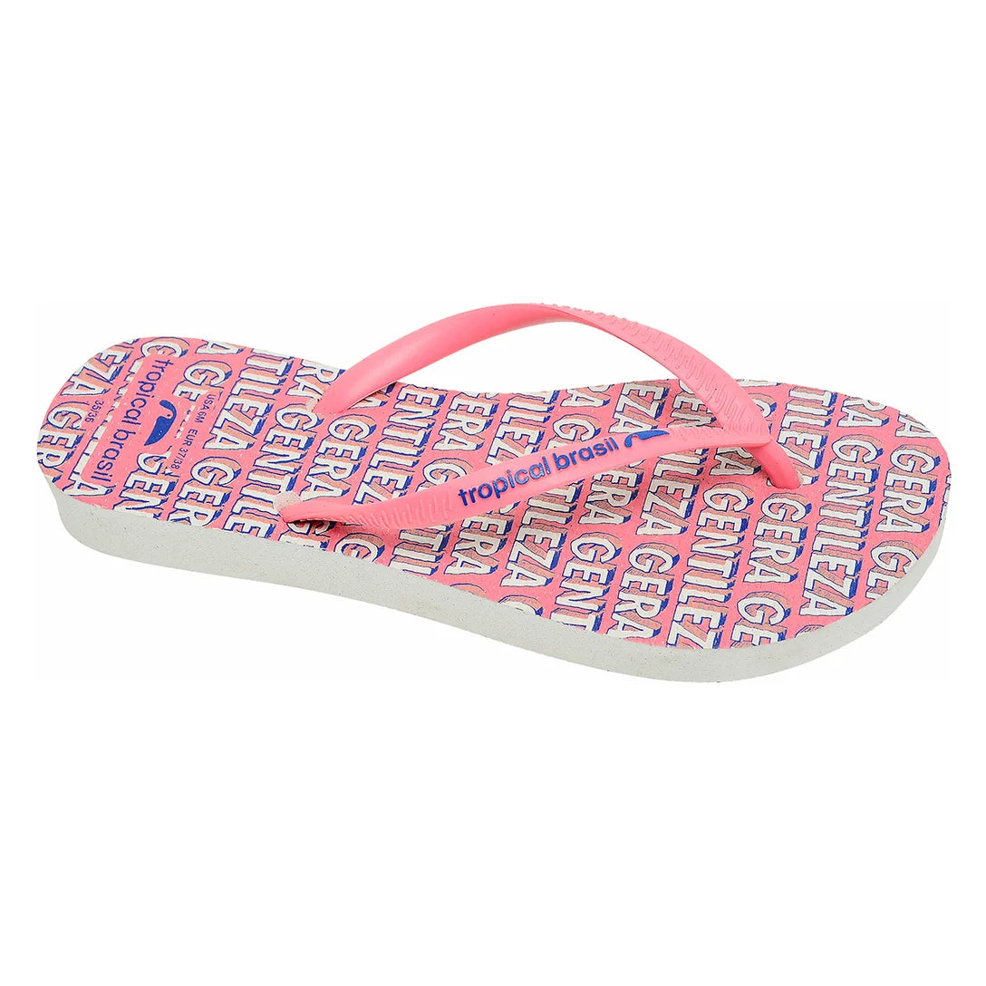 Chinelo Tropical Brasil Estampas  Ref TBF0006
