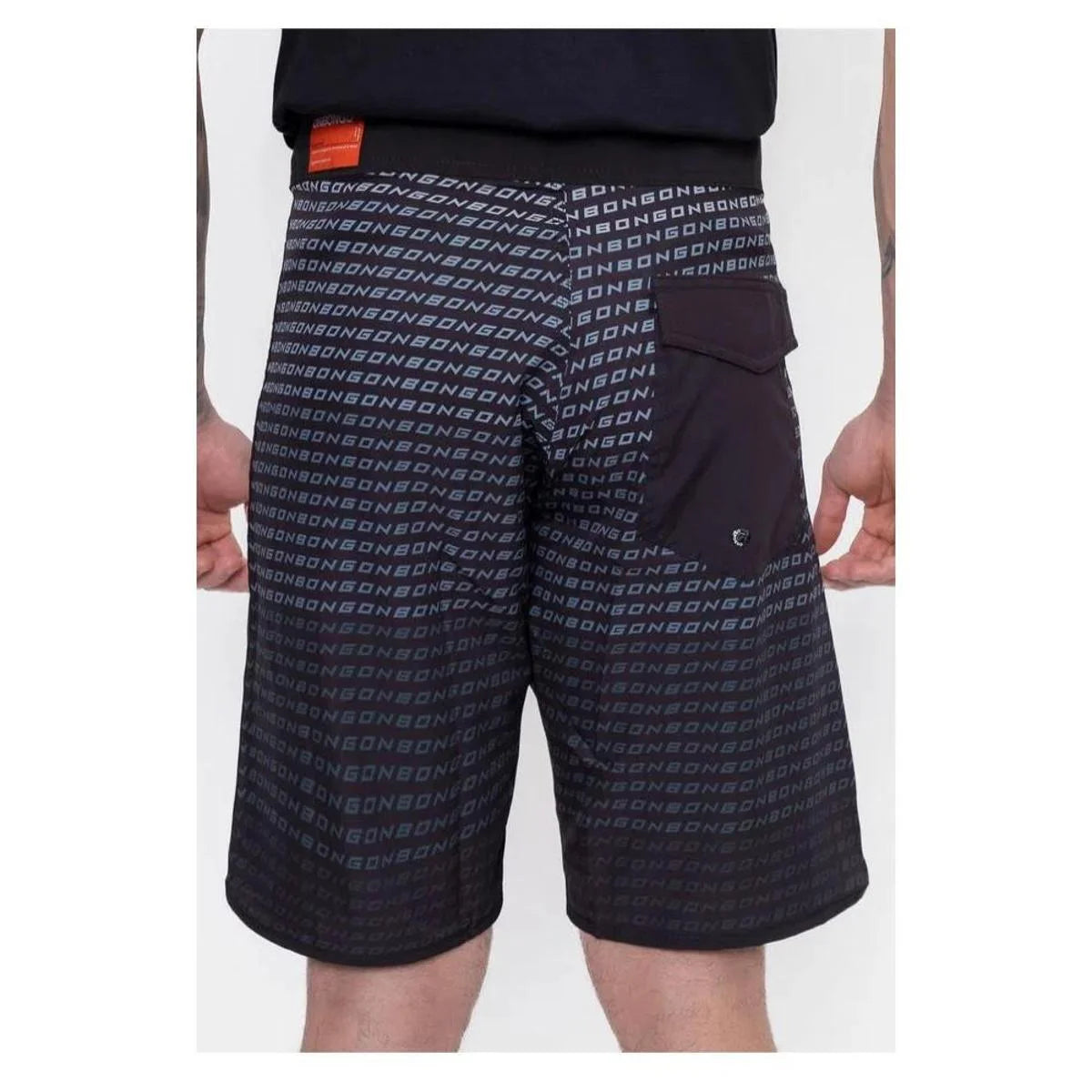 Boardshorts Onbongo Will Plus Size Estampada Original Ref D558A