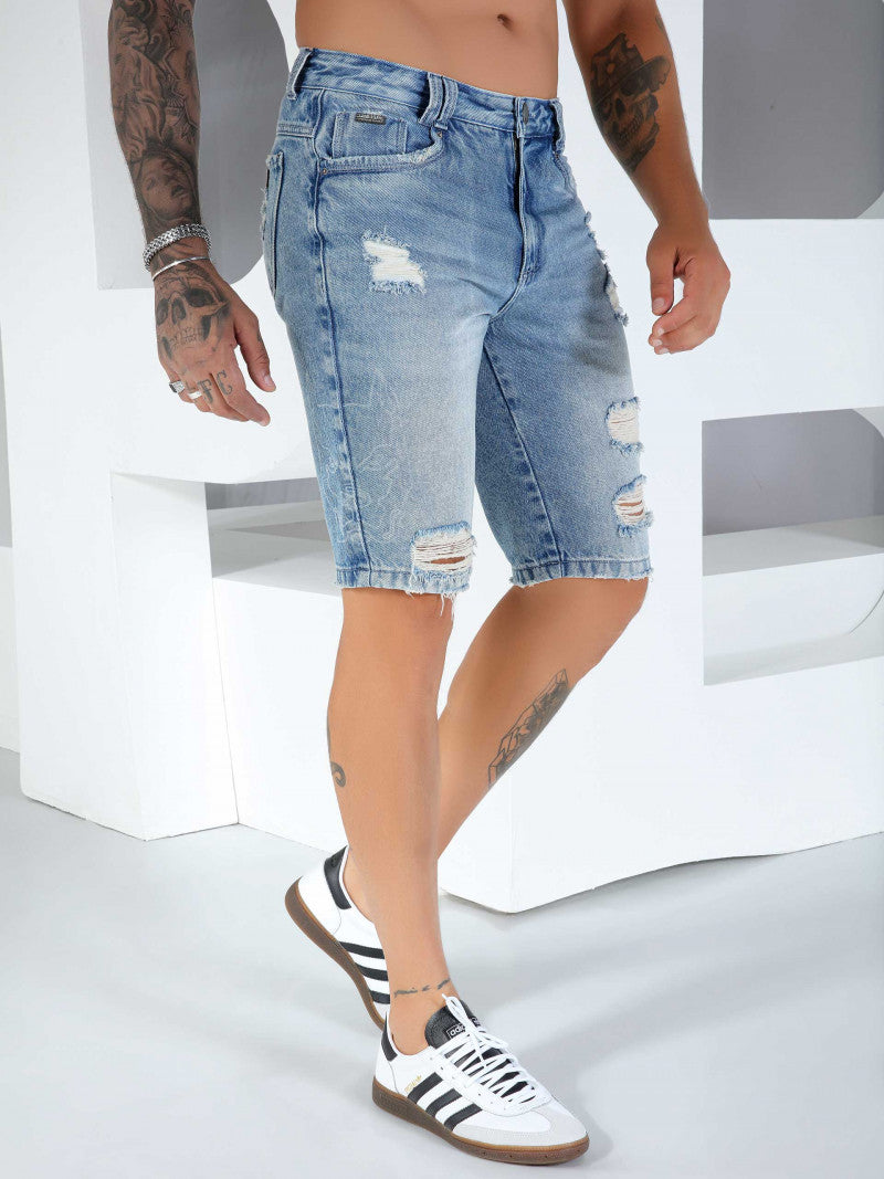 BERMUDA MASCULINA PIT BULL JEANS REF 80412