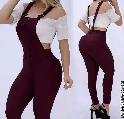 Jardineira Rhero Jeans Ref 11052