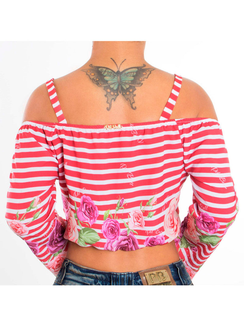 CROPPED OMBRO A OMBRO LISTRADO PIT BULL ORIGINAL REF 25676