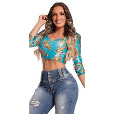 Blusa Rhero Jeans Original Ref 11309