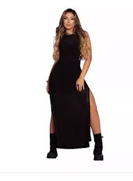 VESTIDO LONGO PIT BULL JEANS ORIGINAL REF 65275