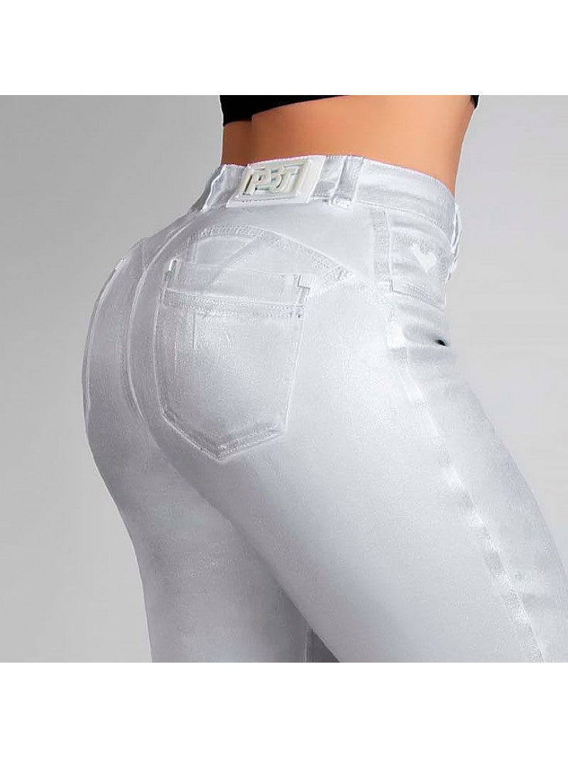 CALÇA JEANS HOT PANTS METALIZADA PIT BULL ORIGINAL REF 28147