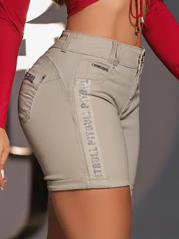BERMUDA FEMININA MEIA COXA PIT BULL JEANS  REF:85789
