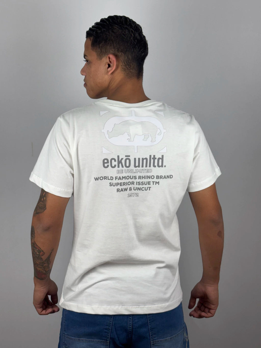 CAMISETA ECKO LOGO ESCRITO REF EK590