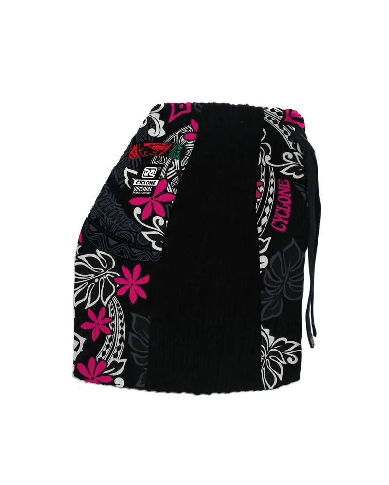 Saia Cyclone Veludo Hawaiian Flowers Light REF 130506731