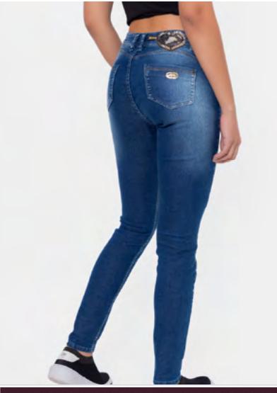 CALÇA JEANS SKINNY ECKO RED ORIGINAL REF U452A