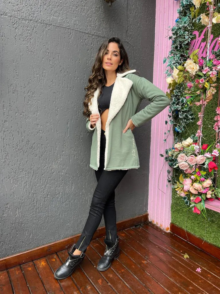 Casaco Dupla Face Teddy Tricats Ref 17723