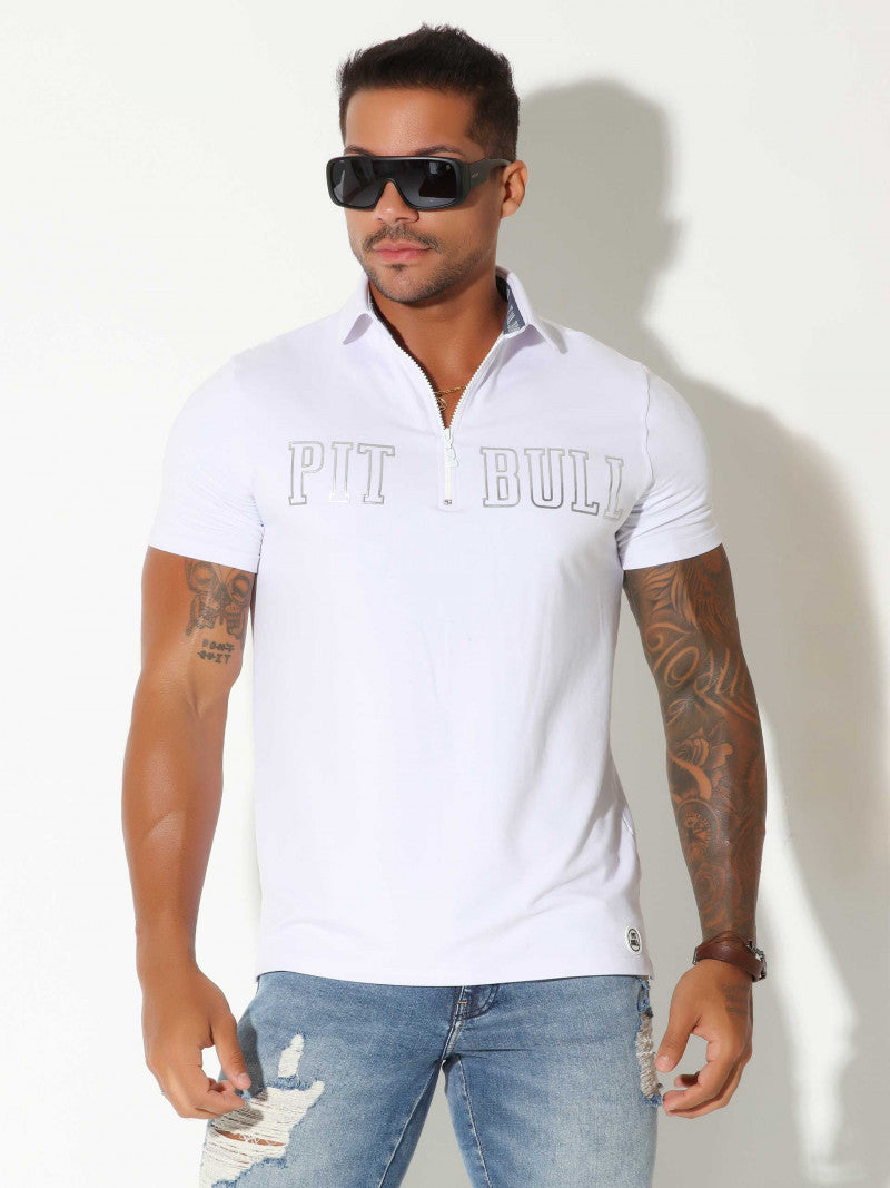 POLO MASCULINA PIT BULL JEANS REF 80506