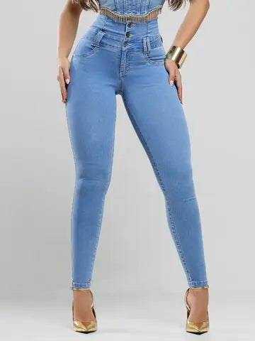 Calça Cintura Perfeita Clara Confortável e Sofisticada Pit Bull Jeans Ref: 87676