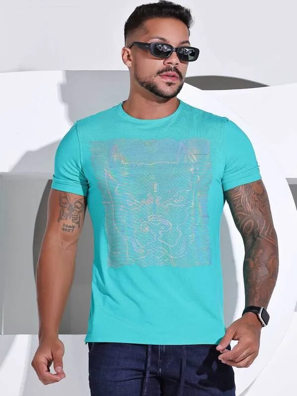 CAMISETA MASCULINA GOLA O Ref: 81504