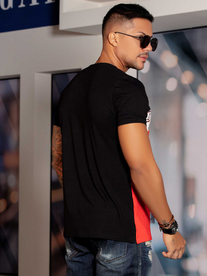 CAMISETA GOLA V PIT BULL JEANS REF 79498