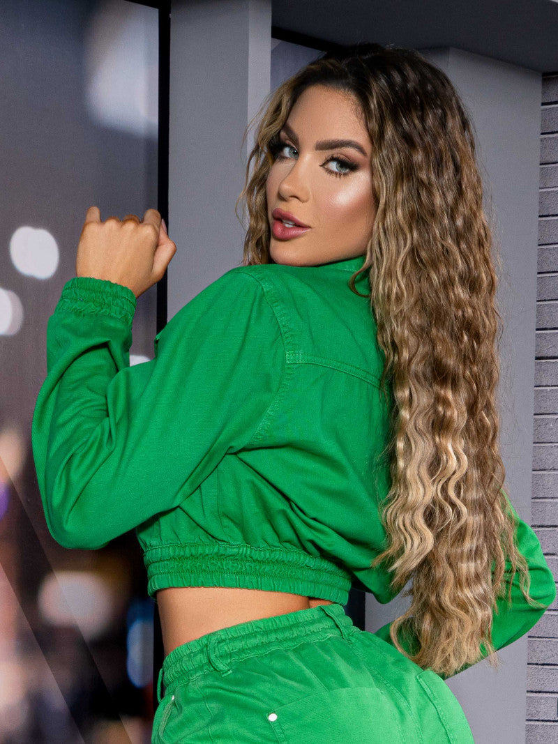 Jaqueta Feminina Color Pit Bull Jeans Ref 66952