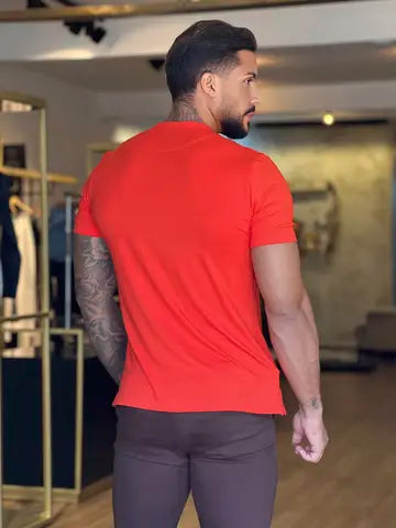 CAMISETA MASCULINA MODERNA SLIM PIT BULL JEANS 85511