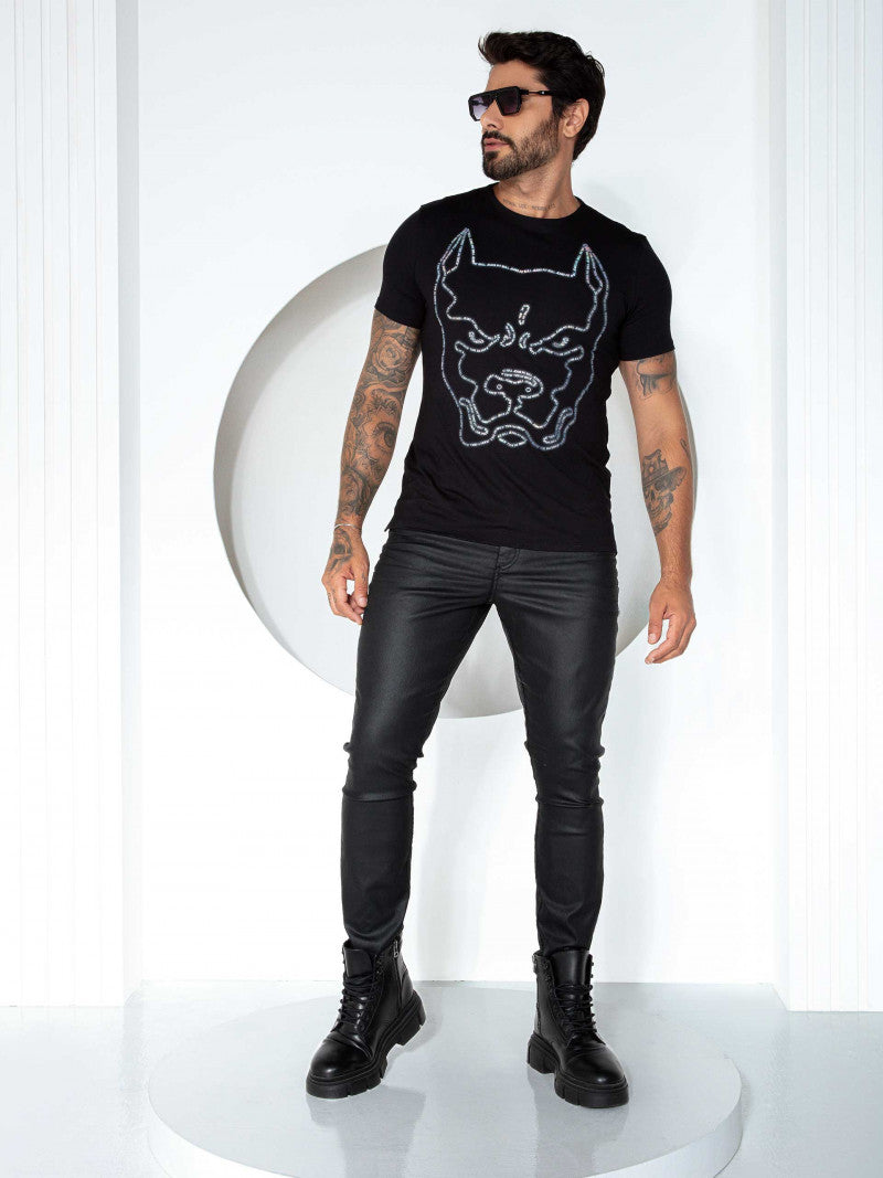CAMISETA PIT BULL JEANS REF 79445