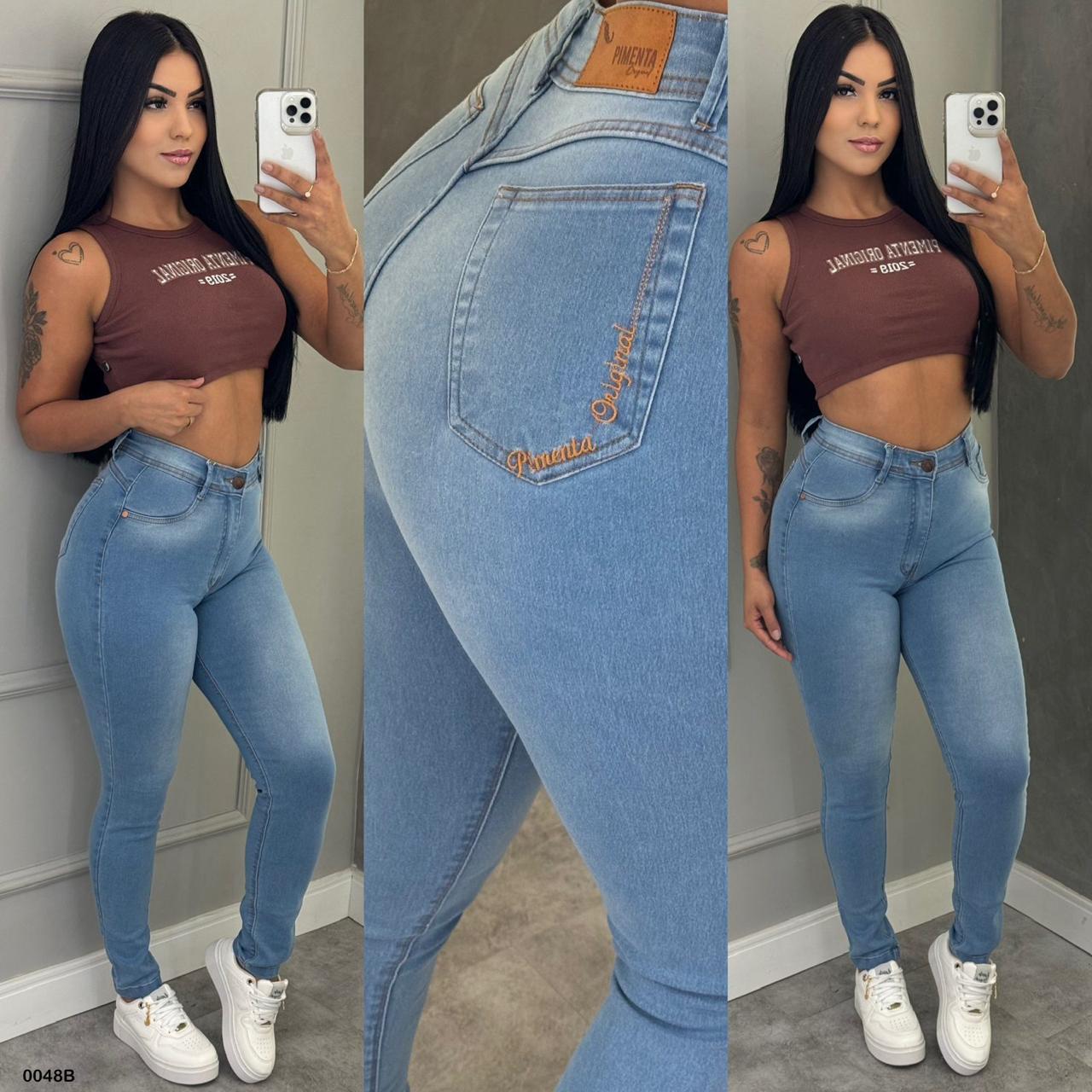 CALÇA PIMENTA ORIGINAL SKINNY REF  004B