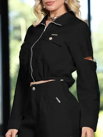 CONJUNTO SHORT E JAQUETA REFINADO EMPÓRIO PIT BULL Ref: 89300