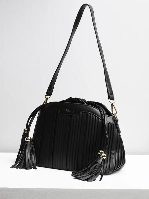 BOLSA FEMININA ESTILOSA COM BARBICACHO PIT BULL JEANS Ref: 86958