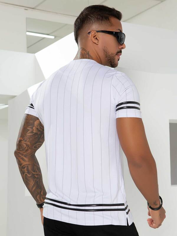 CAMISETA MASCULINA PIT BULL JEANS Ref: 82445