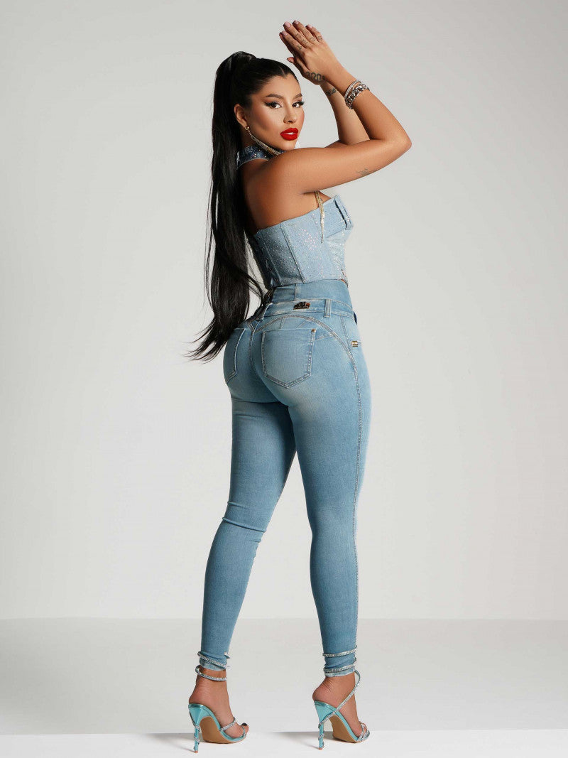 Calça Jeans Ultra Modeladora Pit Bull Jeans Ref 67927