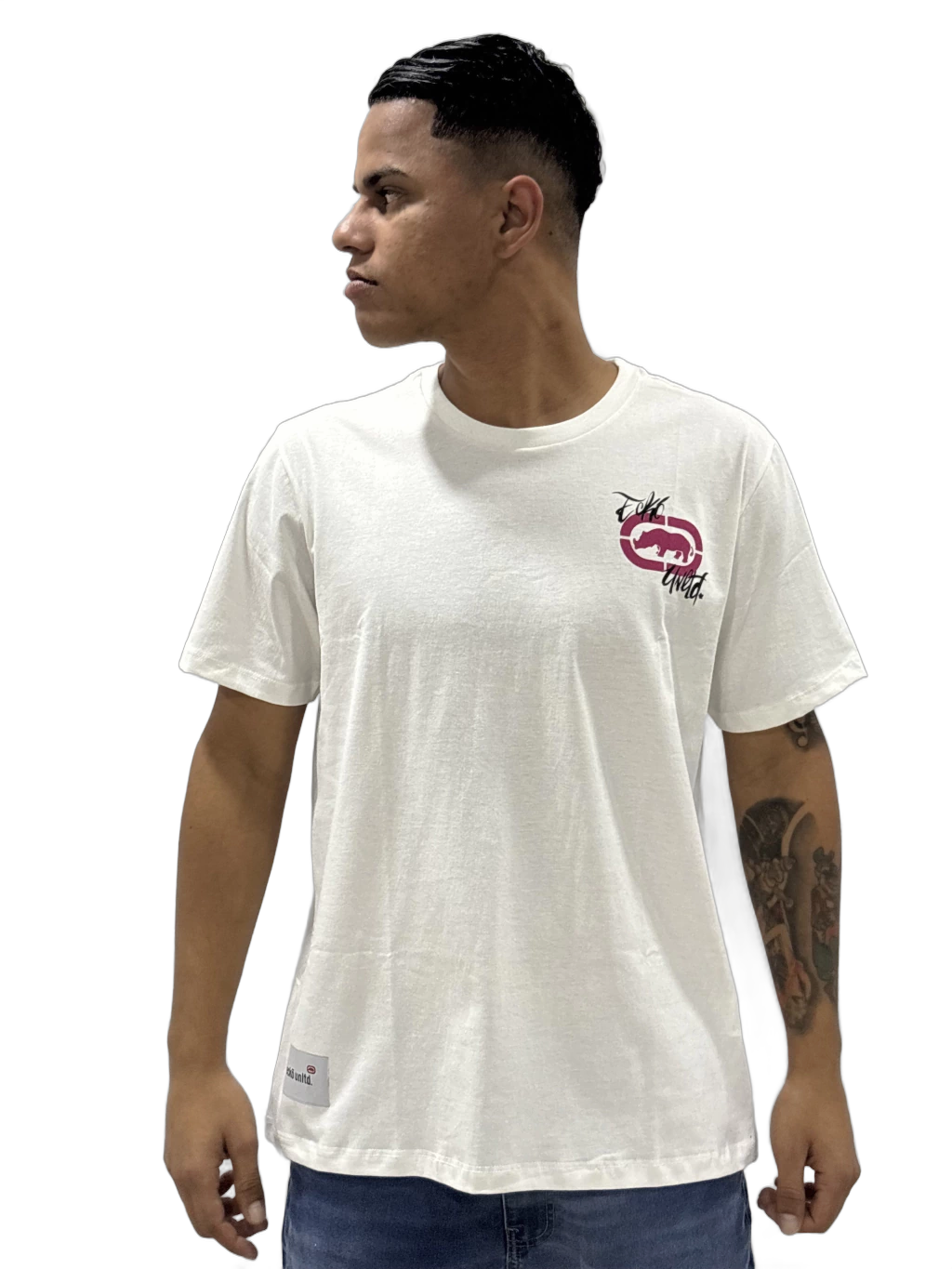 CAMISETA ECKO SUMMER BRANCO EK567