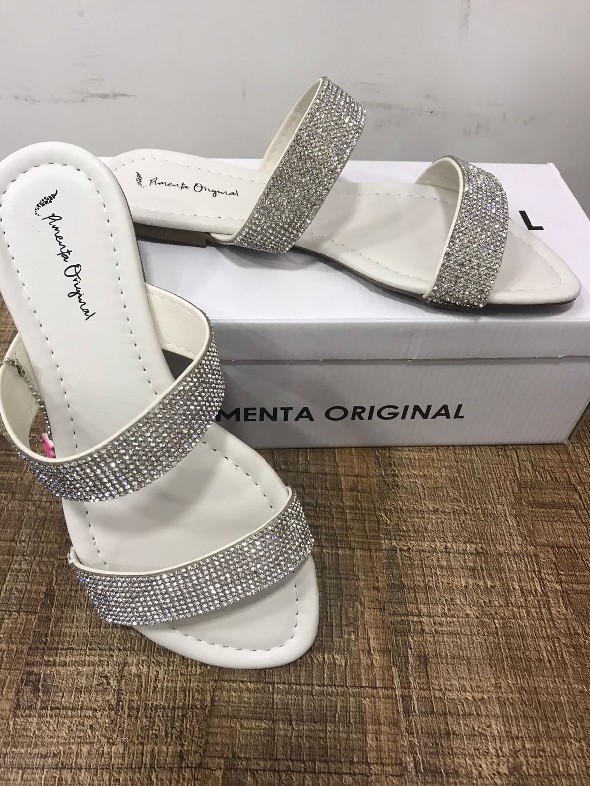 RASTEIRINHA 2 TIRAS COM STRASS PIMENTA ORIGINAL REF 2248