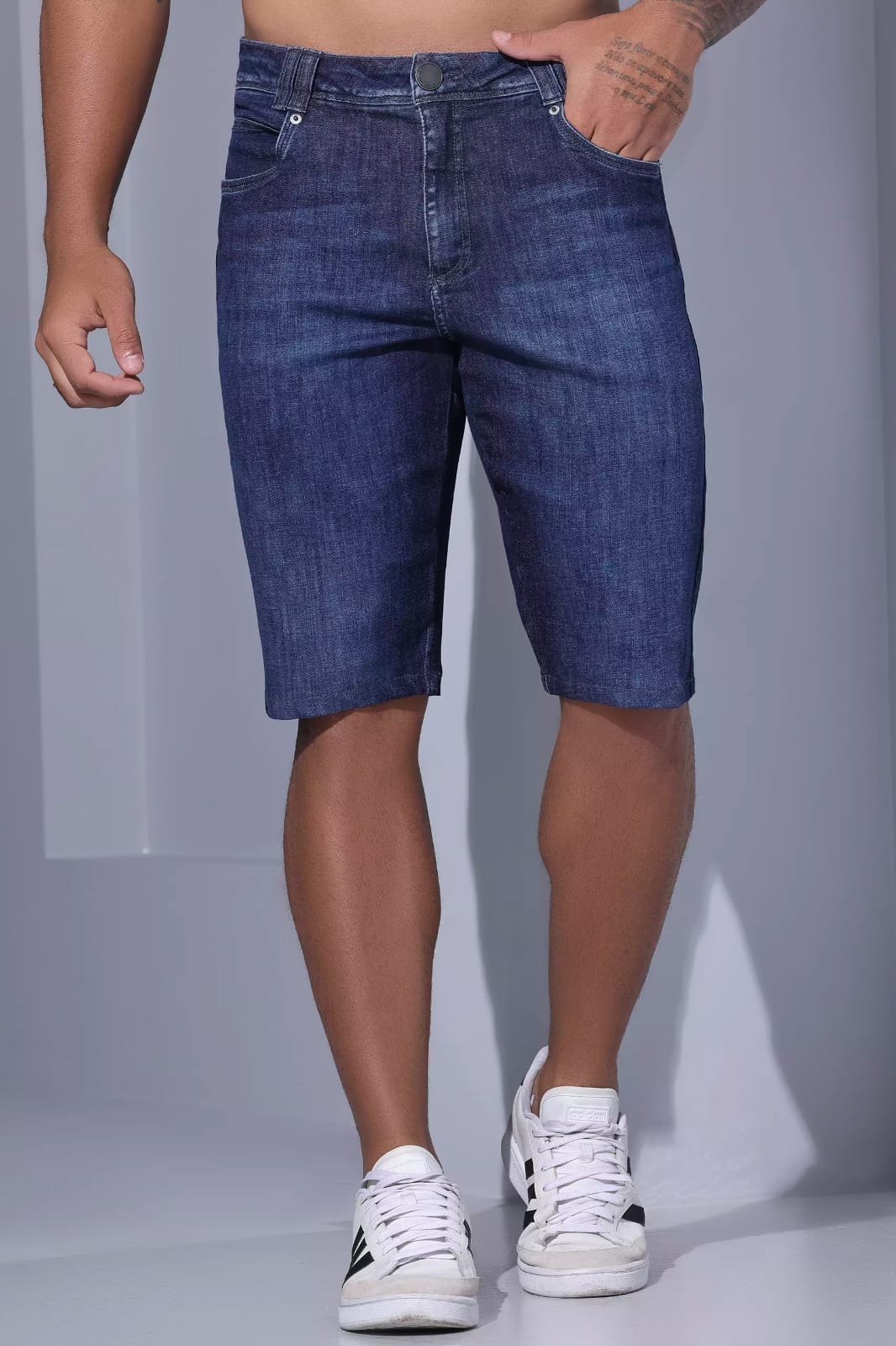 BERMUDA MASCULINA PIT BULL JEANS ESTILO URBANO CONFORTÁVEL E MODERNA Ref: 82224