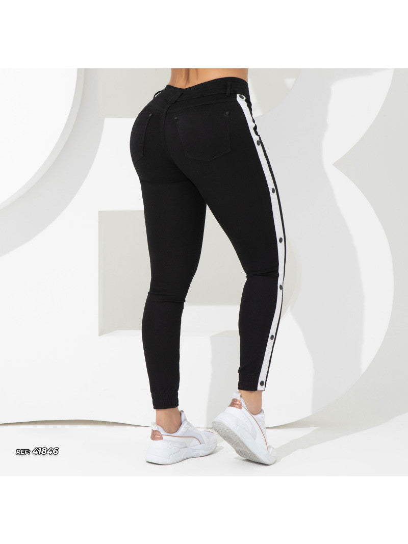 Calça Jogger Preta Pit Bull Original    Ref: 41846
