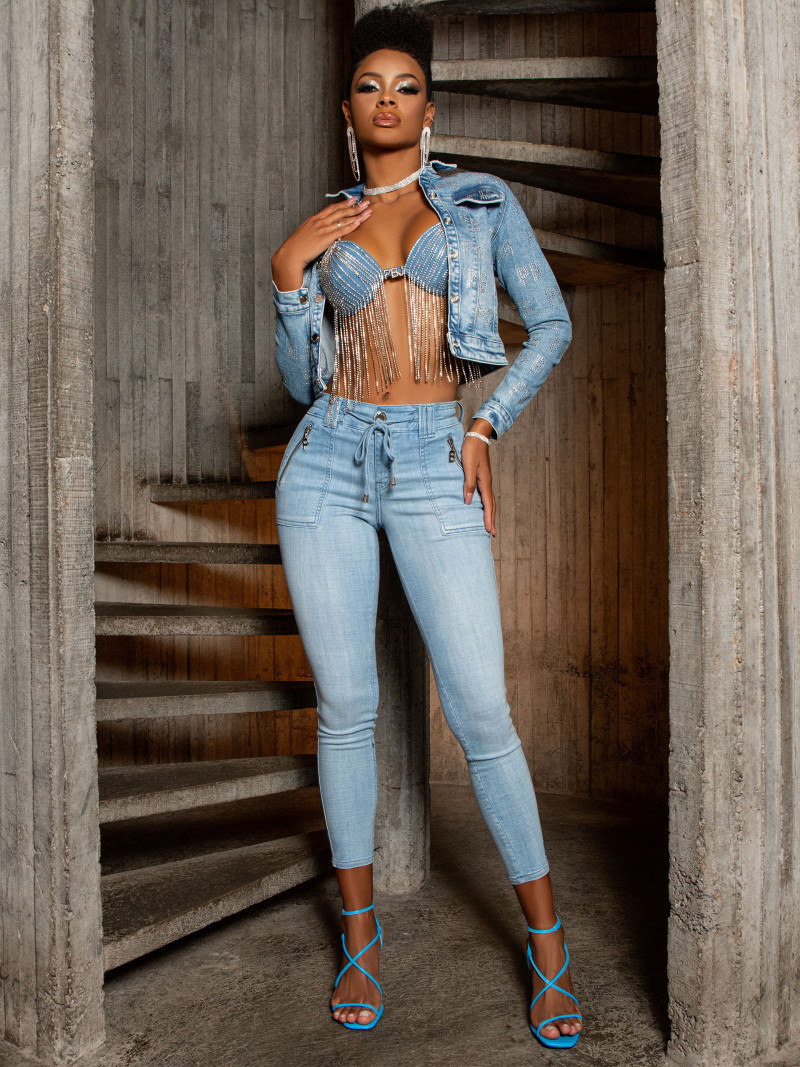 Jaqueta Feminina Pit Bull Jeans Original Ref 65096