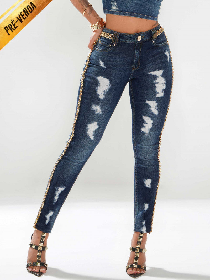 Calça Skinny Hot Pant Ref 66923