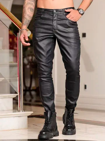 Calça Masculina Preta Estilosa e Sofisticada Pit Bull Jeans Ref: 86476