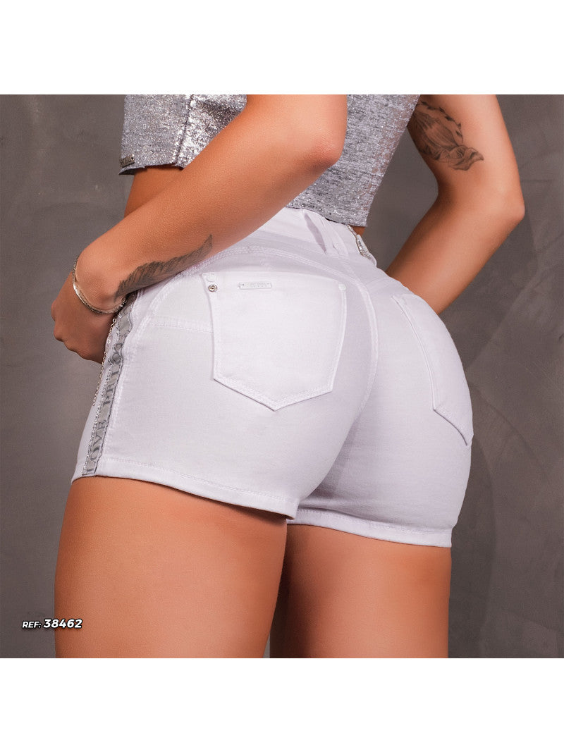 Short Branco Pit Bull Jeans Original Ref 38462