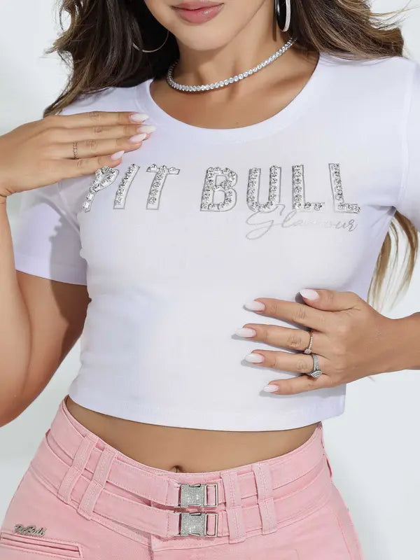 CROPPED GLAMOUR PIT BULL JEANS  Ref: 84108