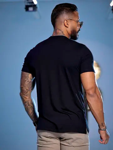 CAMISETA MASCULINA PIT BULL JEANS COM ESTAMPA ESTILOSA E VIBE AUTÊNTICA Ref: 85152