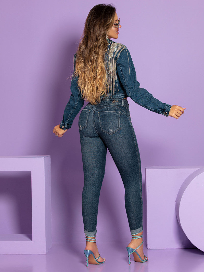 Calça Jeans Modeladora Pit Bull Ref 65941