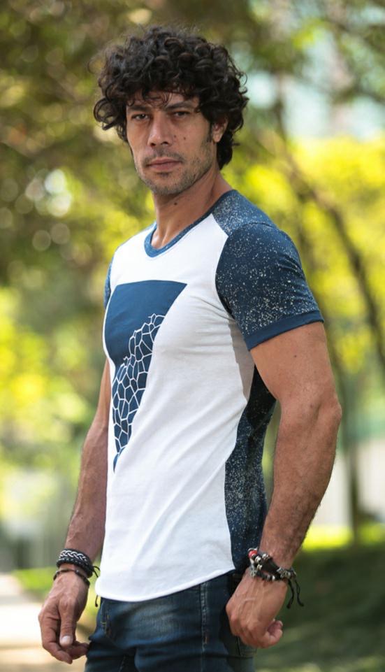 Camiseta Long  Masculina Pargan Ref 9796