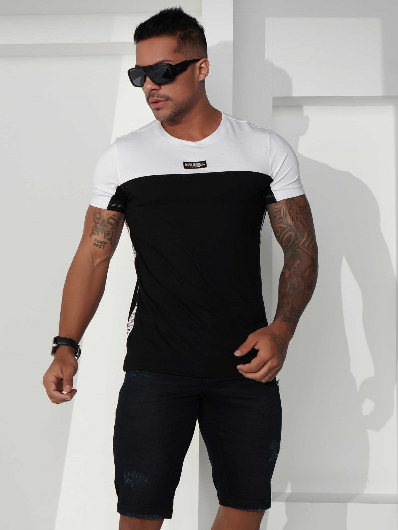 CAMISETA MASCULINA PIT BULL JEANS REF 80887