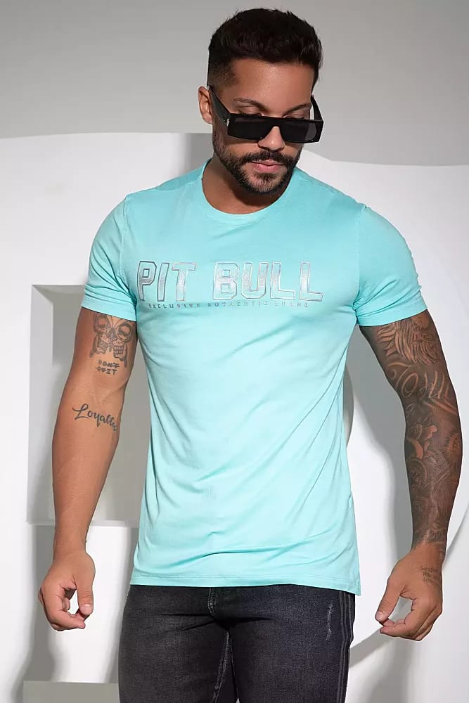 CAMISETA MASCULINA PIT BULL JEANS REF 85249