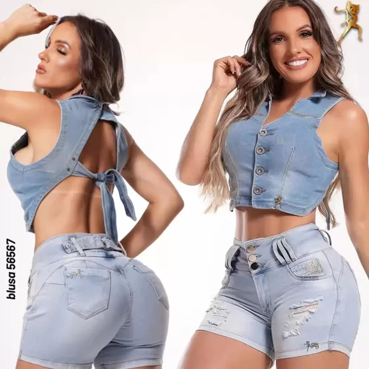 Shortinho Rhero Jeans Original Ref 56598