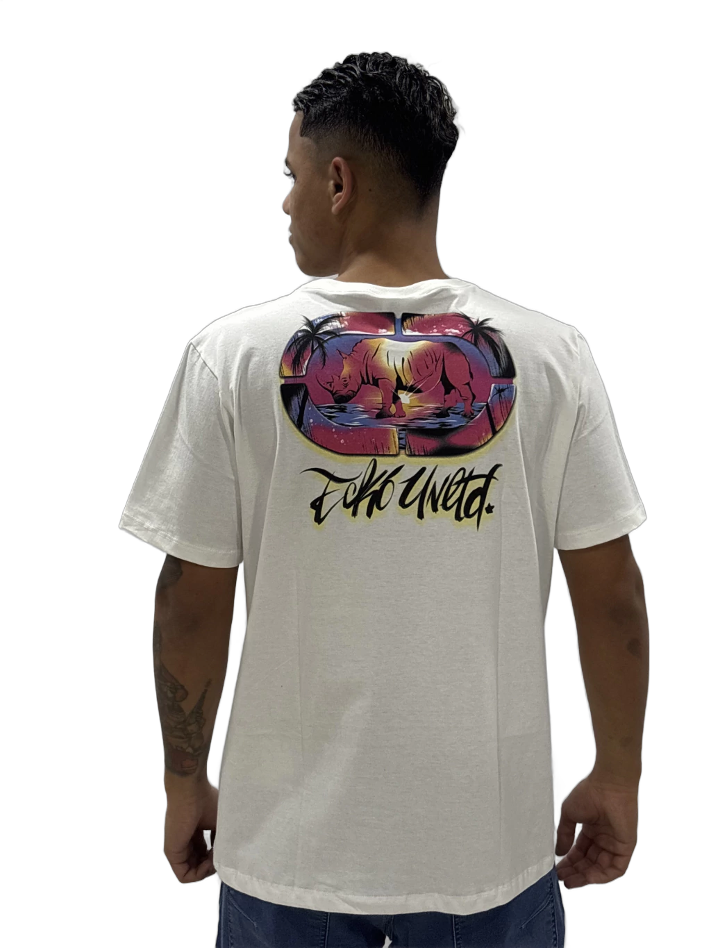 CAMISETA ECKO SUMMER BRANCO EK567