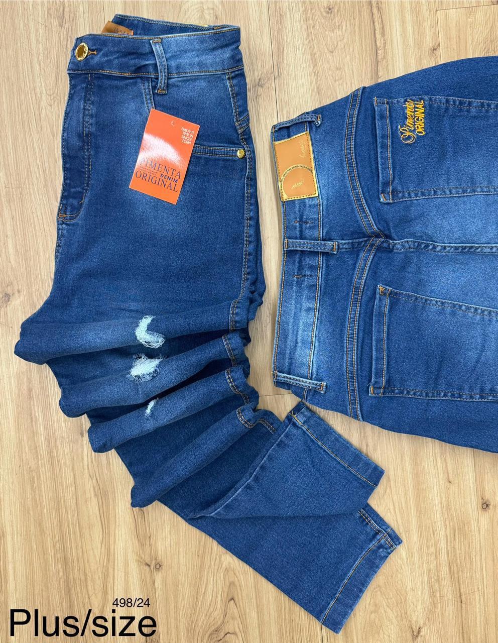 CALÇA PIMENTA ORIGINAL PLUS SIZE REF 498/24