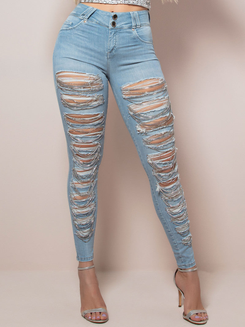 Calça Skinny Pit Bull Jeans Ref 64465