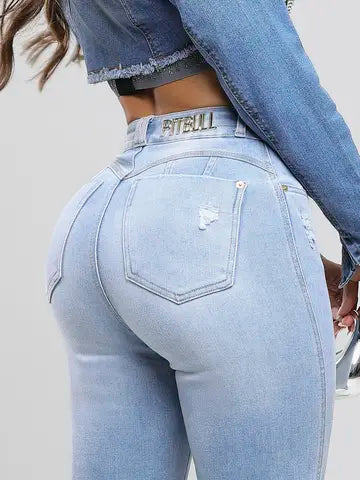 Calça Wide Leg Clara Elegante e Confortável Pit Bull Jeans Ref: 87738