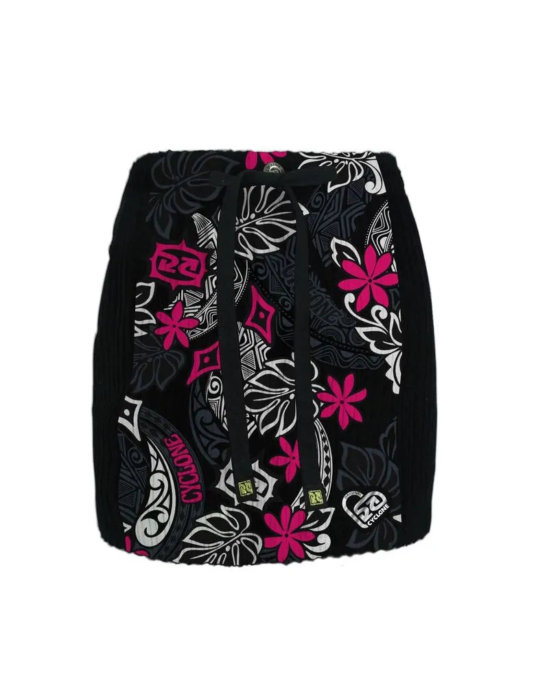 Saia Cyclone Veludo Hawaiian Flowers Light REF 130506731