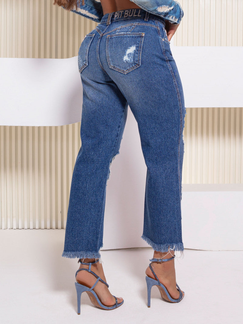 Calça Jeans Boyfriend Pit Bull Original ref 65964