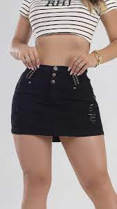 Mini Saia Rhero Jeans Ref 56696